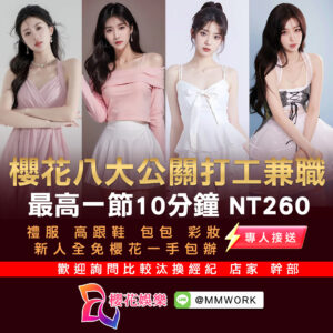 台北八大工作推薦